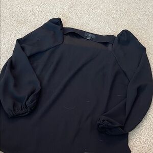 J. Crew Black Blouse